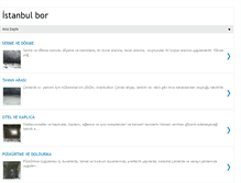 Tablet Screenshot of istanbulbor.com